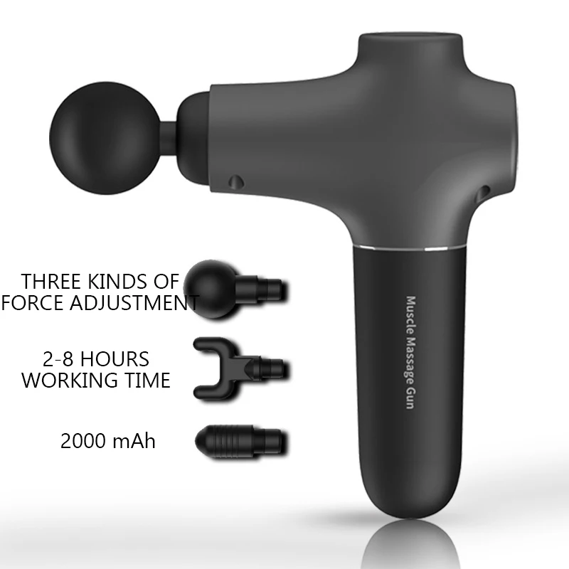 Электрический массажный пистолет для мышц Ems светильник удобный низкий уровень