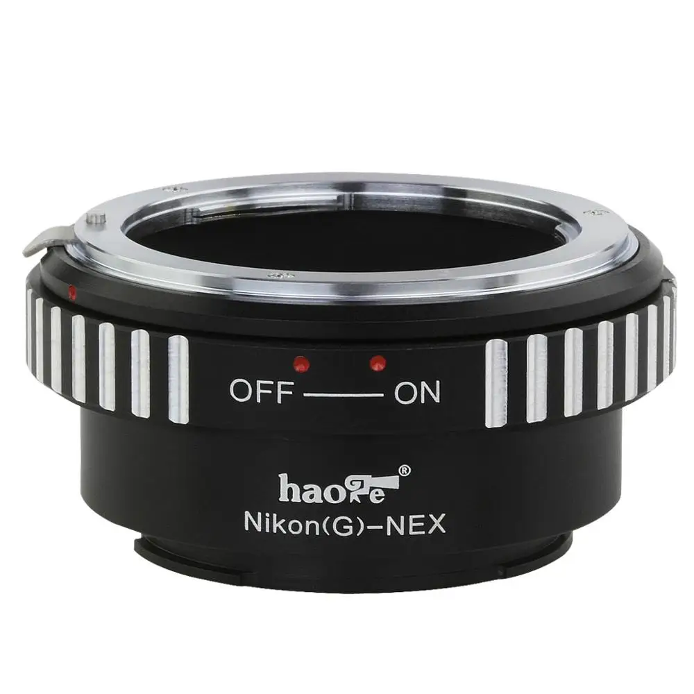 Haoge адаптер для крепления объектива Nikon G/F/AI/AIS/D Mount Lens Sony E NEX Camera|Адаптеры