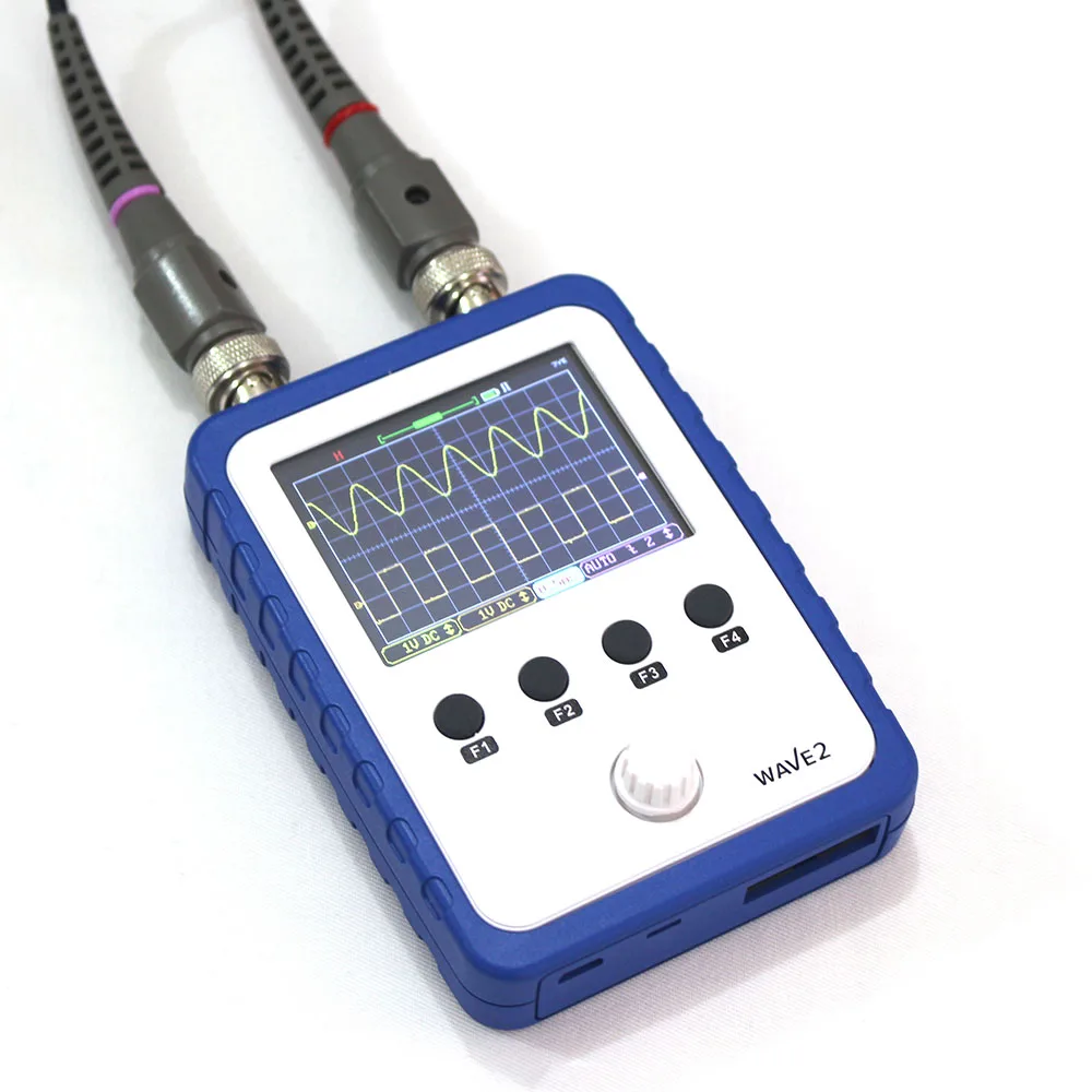 Ручной Сенсорный экран двухканальный цифровой запоминающий осциллограф Y X