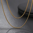 2021 модное ожерелье с круглой змеиной цепочкой для женщин изящное многослойное ожерелье ювелирные изделия из нержавеющей стали