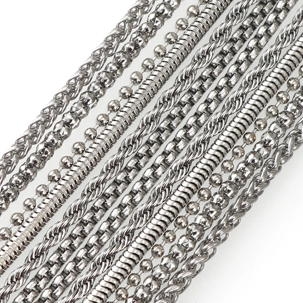 Ожерелье цепочка из нержавеющей стали|Цепочки| |