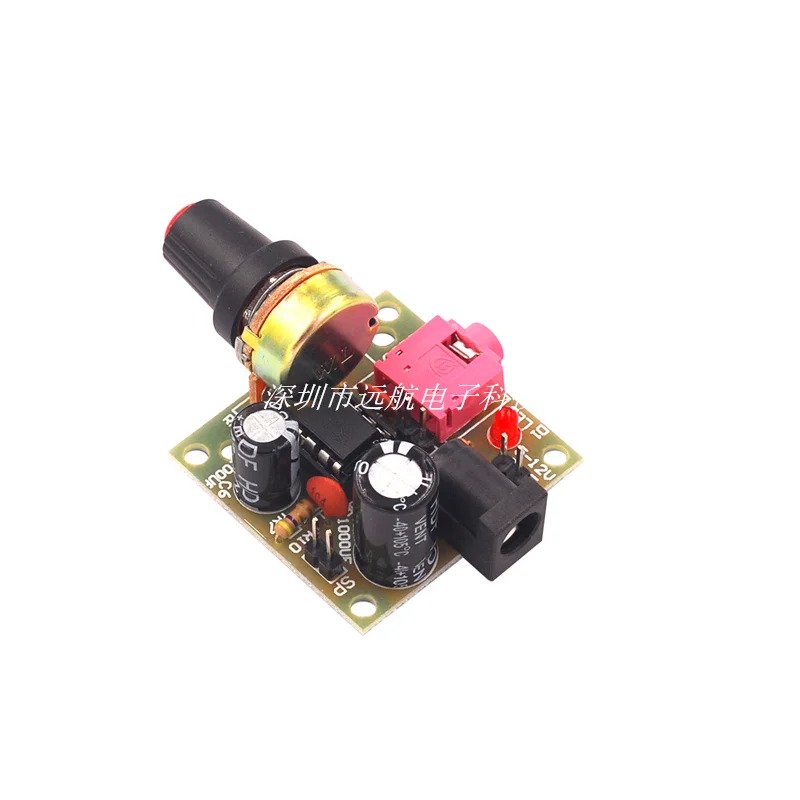 

Lm386 Mini Power Amplifier Board Can Drag 0.5w-10w Horn Dc 3-12v Electric Diy Parts