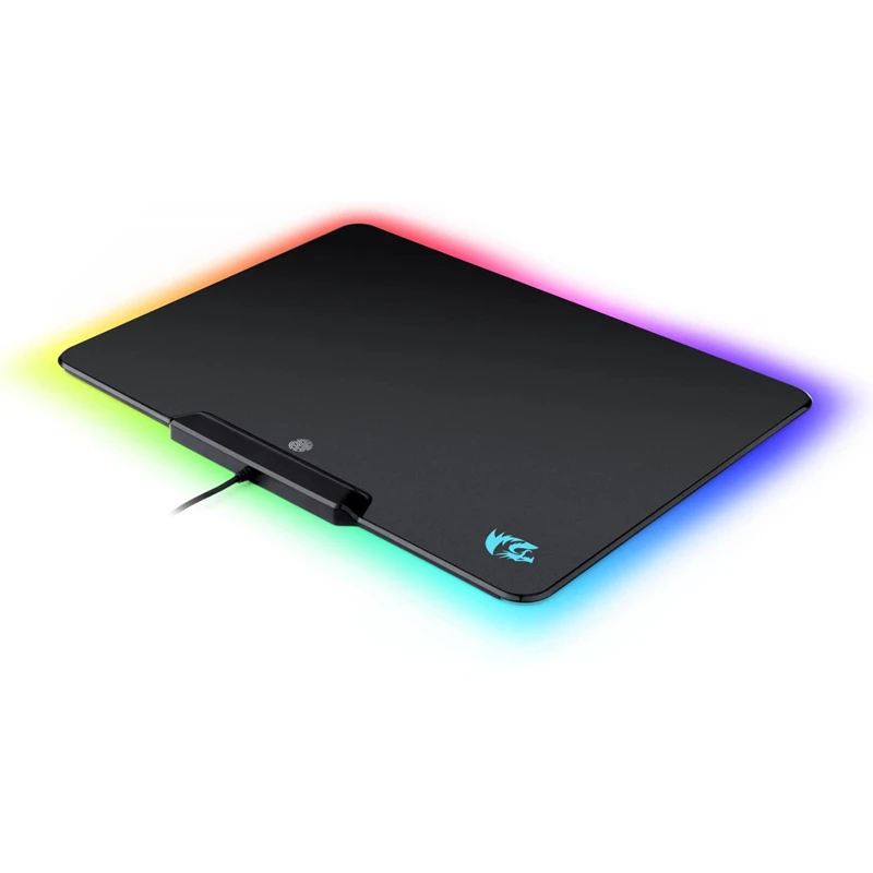 Redragon P009 RGB Мышь pad твердая поверхность Водонепроницаемый красочный светодиодный