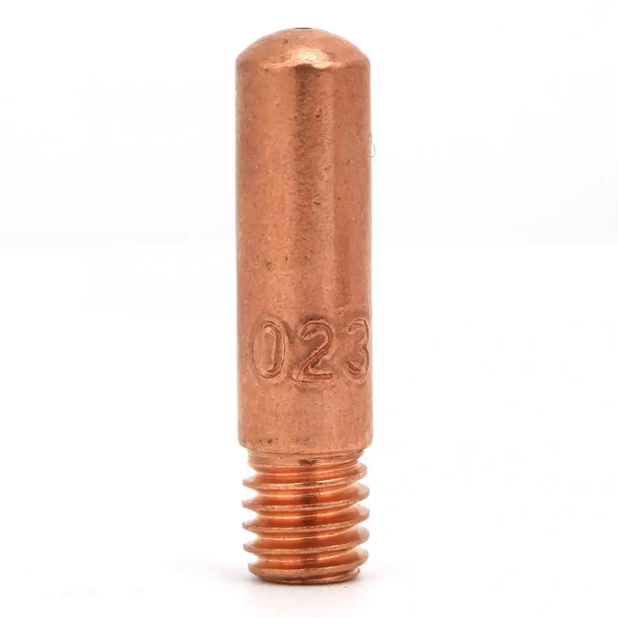 10 шт. MIG сварочный пистолет Контактный наконечник 11-23 для Tweco Mini/#1 и Lincoln Magnum 100L