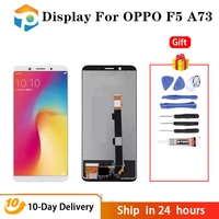 test aaa quality for oppo f5 lcd display for oppo a73 lcd touch screen digitizer assembly 6 0 inch black white