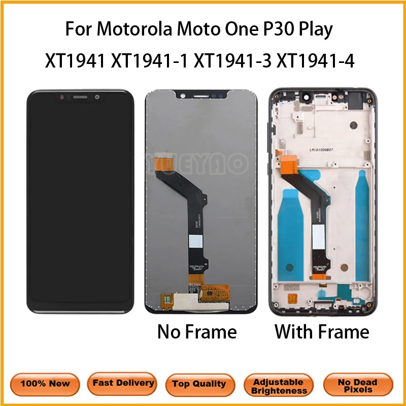 Дисплей для Motorola Moto One 5 9 ''P30 Play ЖК-дисплей в сборе XT1941-1 XT1941-3 XT1941-4 сенсорный