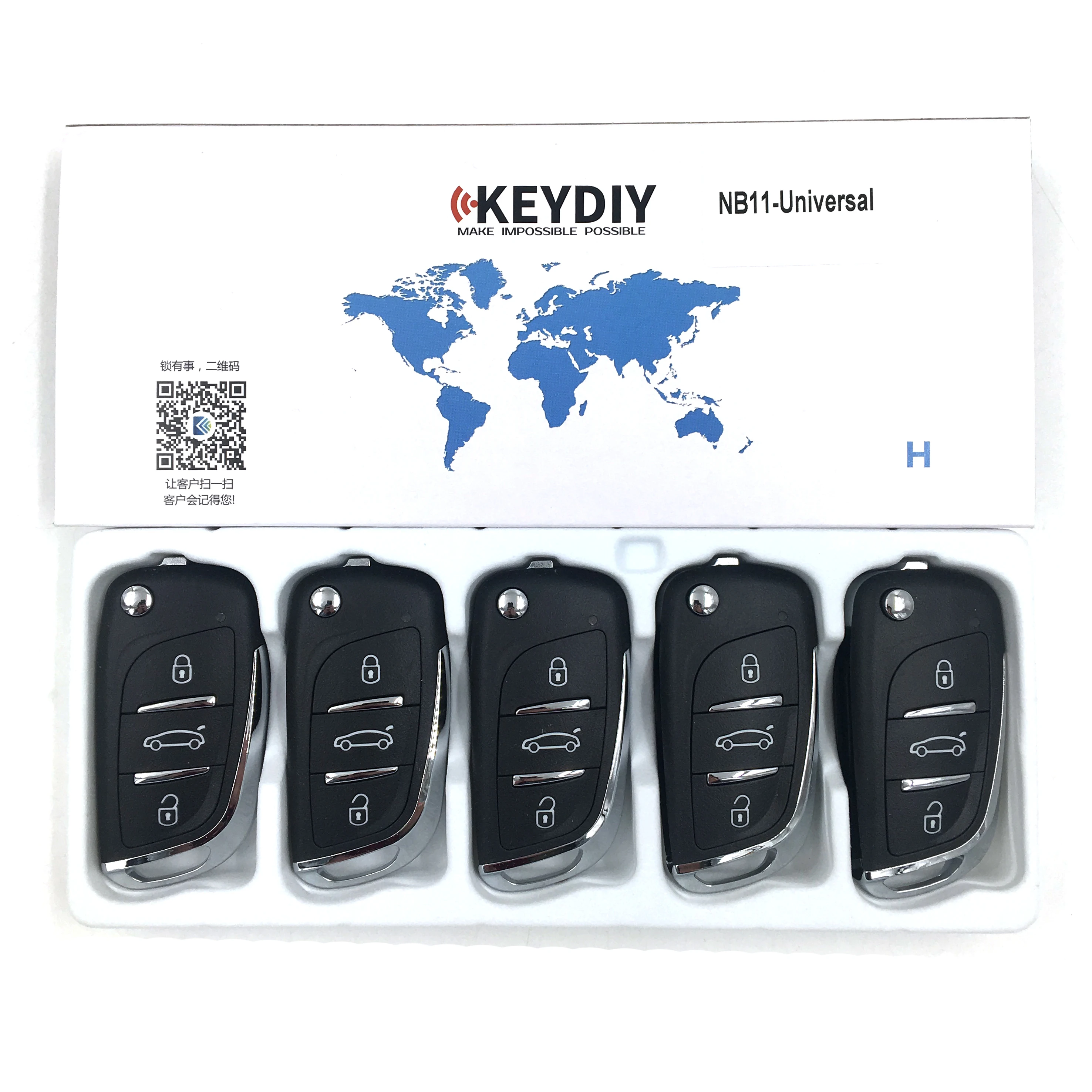 5pcs KEYDIY Original KD900/KD-X2 Key Programmer NB11/NB11-2 Universal Multi-functional DS Style Remote For All B And NB Series | Автомобили