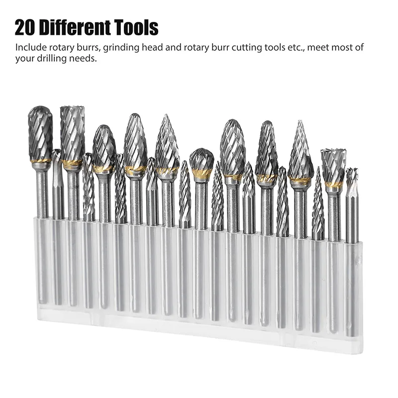 Набор сверл из карбида вольфрама набор с двойным хвостовиком сверло