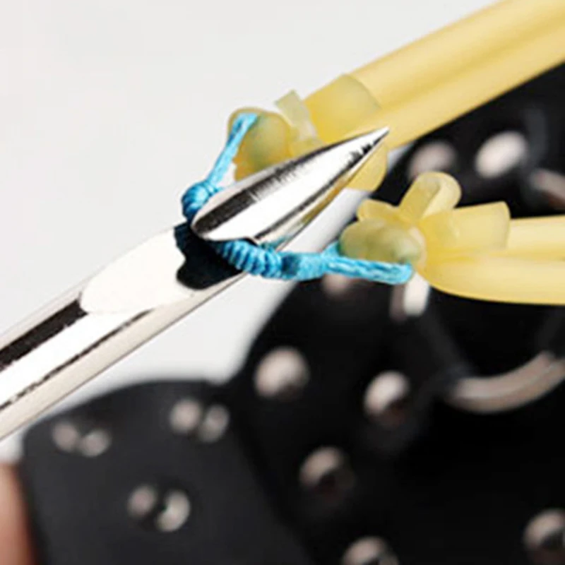 10 шт. уличная эластичная банджи Резиновая лента для рыбалки съемка Рогатка