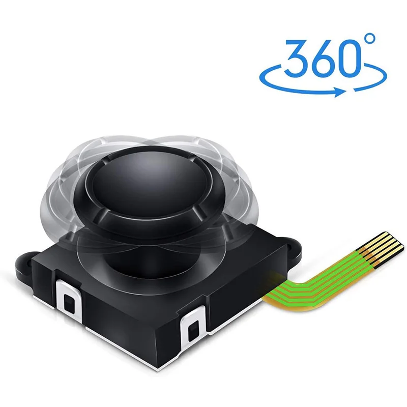 

2pcs Replacement Joystick Analog Thumb Stick For Nintendo Switch JoyCon Controller Joystick For Left Or Right Joy-Con Controller