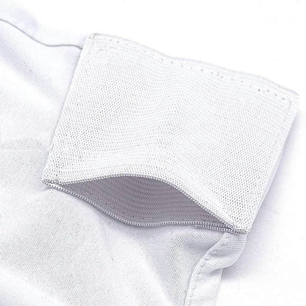 Универсальные недорогие прочные эластичные на заказ банкетные чехлы из белого