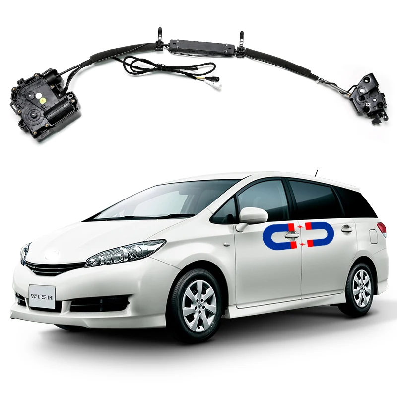Новинка для Toyota wish 2018 электрическая всасывающая дверь автомобильные