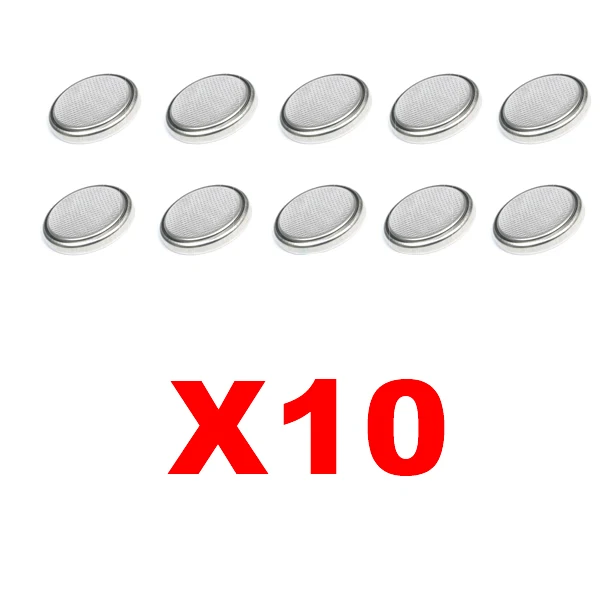 Alkaline battery batteries button 10 3V CR2032 785863 ti 99 S0258 sent from Italy | Электроника