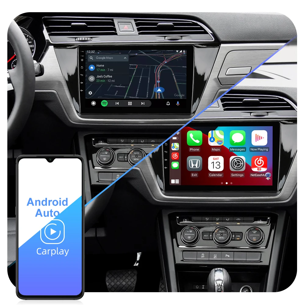Автомагнитола ISUDAR T72 на Android для VW/Volkswagen/TOURAN 2016 2017 2018- GPS CANBUS автомобильный