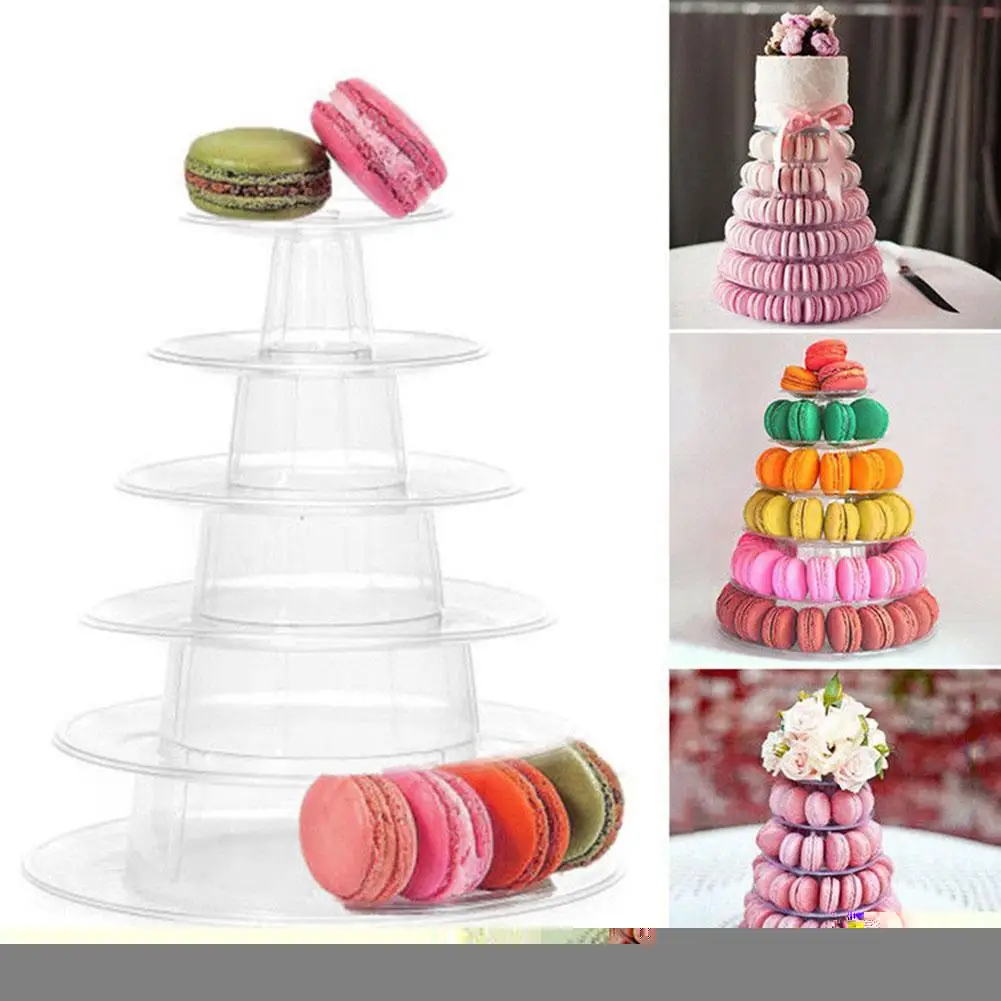 

Macaron Display Stand Wedding Dessert Cupcake Tower Cake Packaging Multifunctional Display Stand Wedding Party Decoration