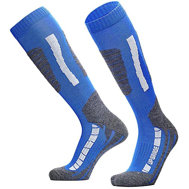 Профессиональные шерстяные зимние спортивные лыжные носки для мужчин и женщин