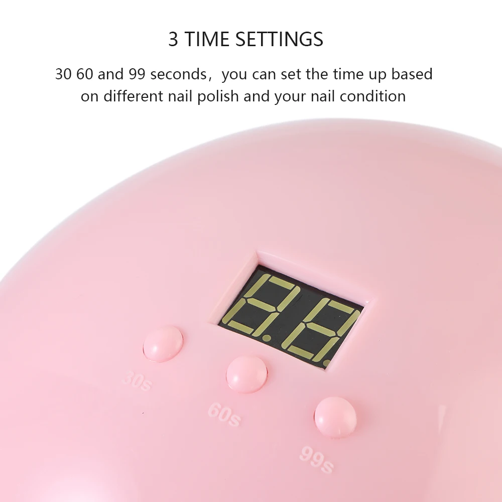 Горячий 36W Светодиодный УФ лампа Сушилка для ногтей светодиодный гвоздь белый