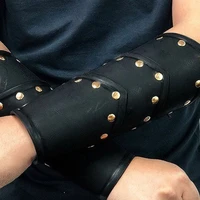 gauntlet accessory armor warmer viking bracer leather cosplay arm archer vambrace steampunk pirate wristband medieval men knight