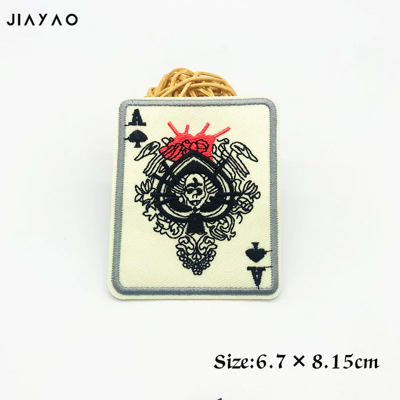 Rock style clothes stickers badge embroidery patch Iron-On DIY clothing accessories | Дом и сад