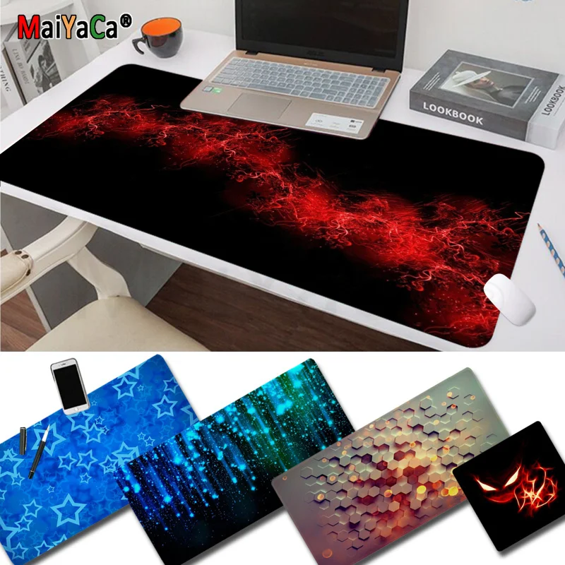 

MaiYaCa Лидер продаж абстрактный красный Силиконовый большой/маленький коврик для мыши Бесплатная доставка большой коврик для мыши Коврик для...