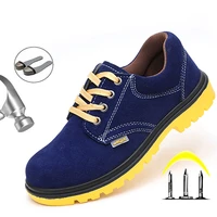 mens safety shoes male steel toe work shoes man anti smashing construction safety boots work sneakers boot indestructible shoes