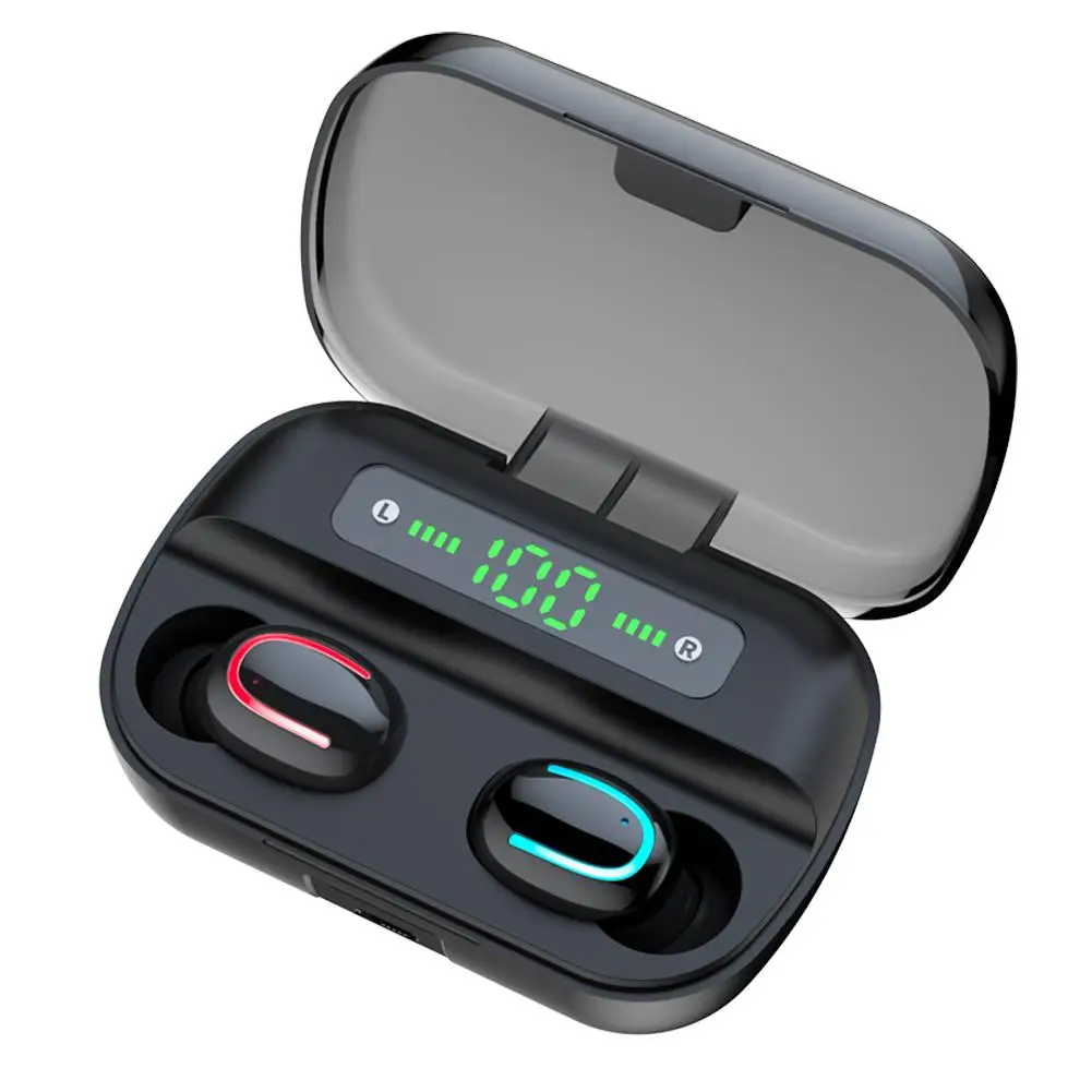 Беспроводные спортивные наушники вкладыши Q82 с защитой от пота TWS Bluetooth стерео