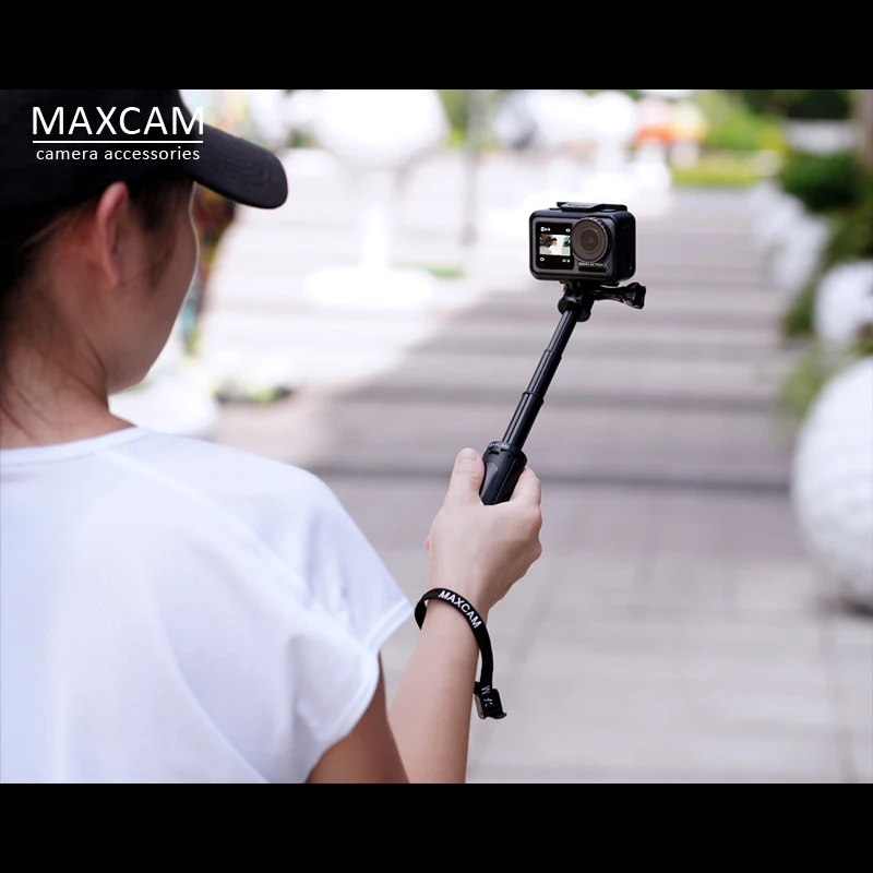 MAXCAM для Gopro Hero 8 7 6 выдвижная ручка Штатив карманный Полюс Мини селфи-палка DJI OSMO