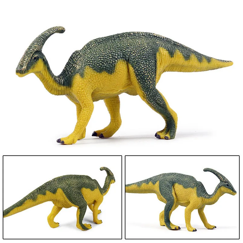 Моделирование динозавра Parasaurolophus фигурка ПВХ Модель мир динозавров древних