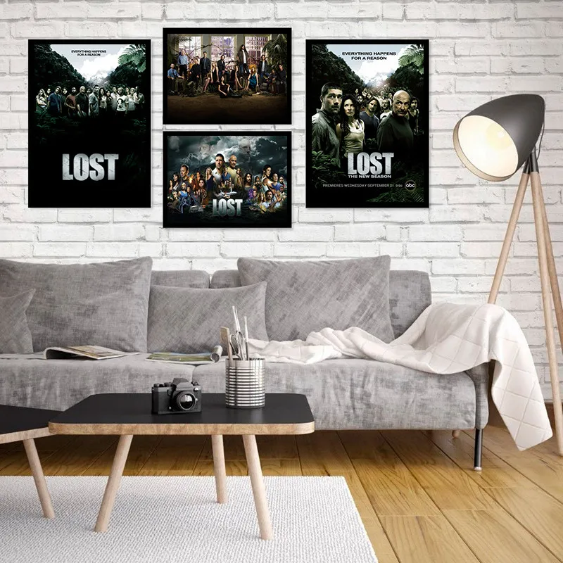 Кино потеря холст картины плакаты и принты Настенная картина ВИНТАЖНЫЙ ПЛАКАТ