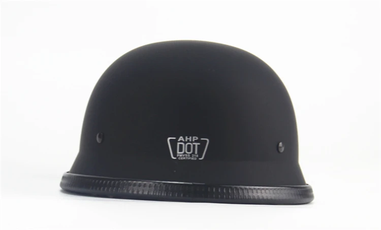 Мотоциклетный шлем с половинчатым лицом винтажный Ретро немецкий скутер мужской