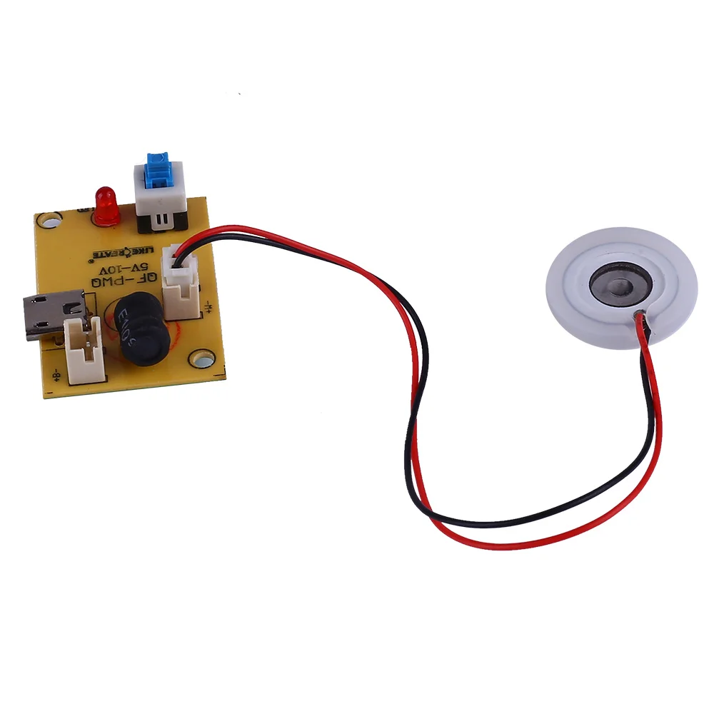 

DC 5V Atomizer Drive Board Module USB Homemade Humidifier Oscillator Spray Head Spray Tablet DIY Electronic Kit
