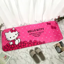 Holle Kitty Floor-mat Fare Velvet Memory Cotton Childrens Cartoon Carpet Absorbent Footmat Bathroom Non-slip Carpet 45*120 1pc Holle Kitty Floor-mat Fare Velvet Memory Cotton Childrens Cartoon Carpet Absorbent Footmat Bathroom Non-slip Carpet 45*120 1pc