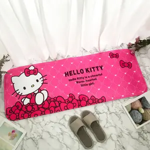 holle kitty floor mat fare velvet memory cotton childrens cartoon carpet absorbent footmat bathroom non slip carpet 45120 1pc free global shipping