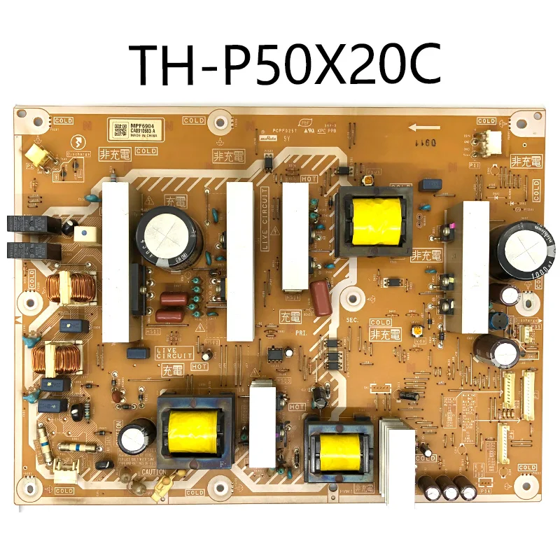 

used Original TH-P50X20C power supply board PCPF0257 MPF6904