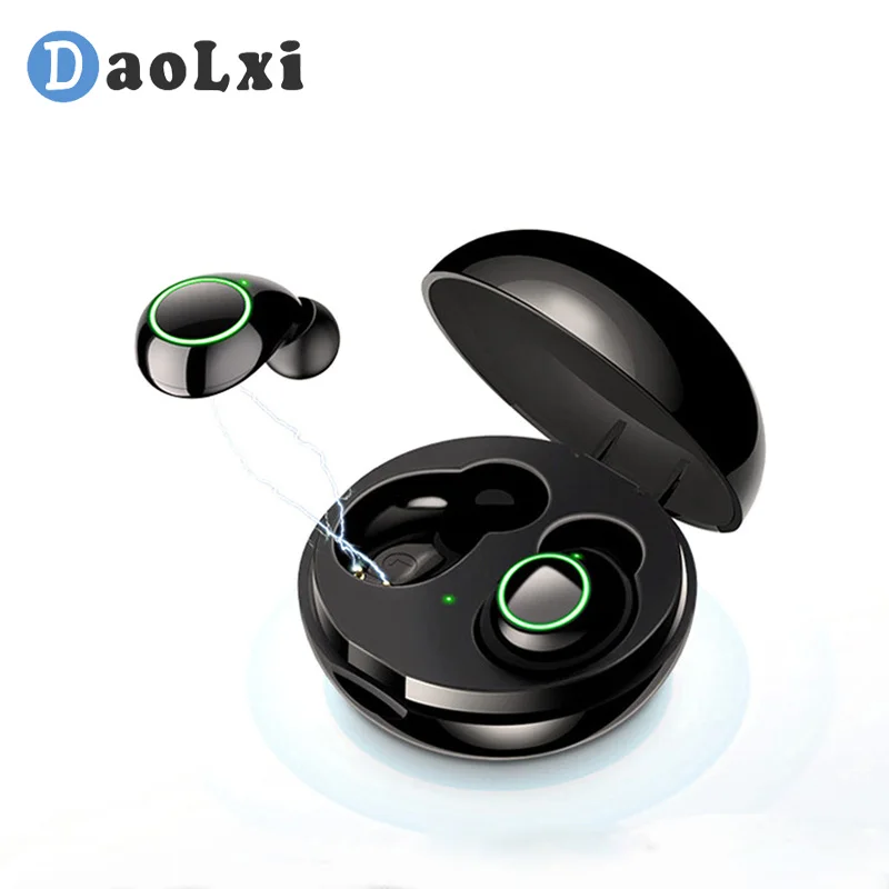Беспроводные наушники HIFI Mini In ear Bluetooth V5.0 спортивные водонепроницаемые для
