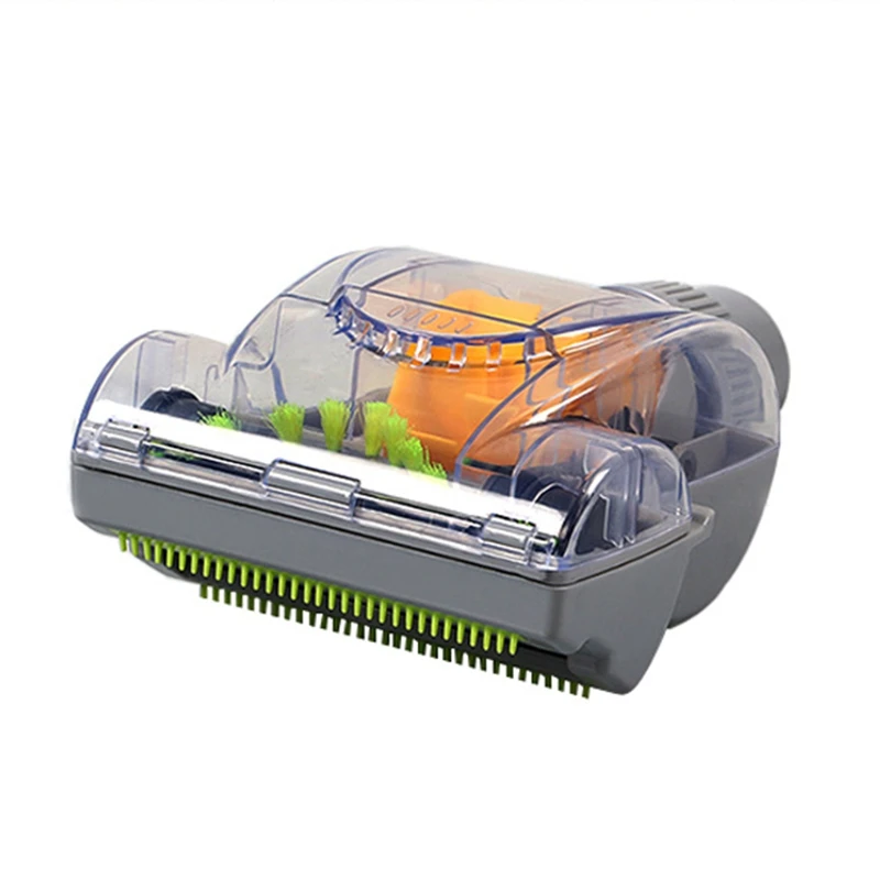 

Promotion!Universal Vacuum Turbo Floor Brush for Pet Hair Bedding Carpet Mites Removal Dust Collector Brush Head Cleaner Parts