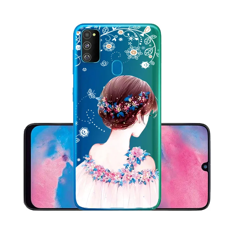 Чехлы для телефонов Samsung Galaxy Note 9 силиконовый прозрачный чехол M30S 10 Plus