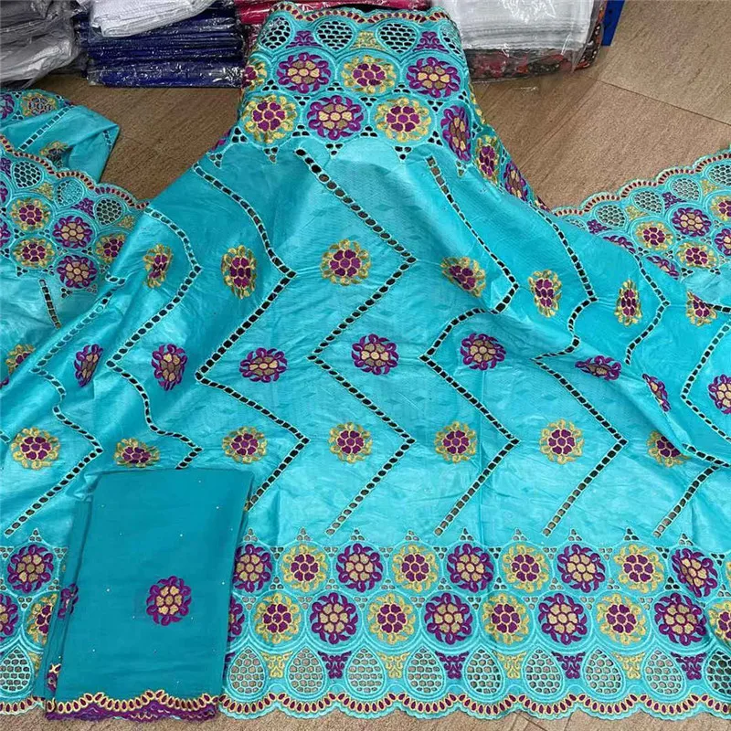 Новинка 2019 африканская ткань Базен риче с бисером шнур кружевная морская парча