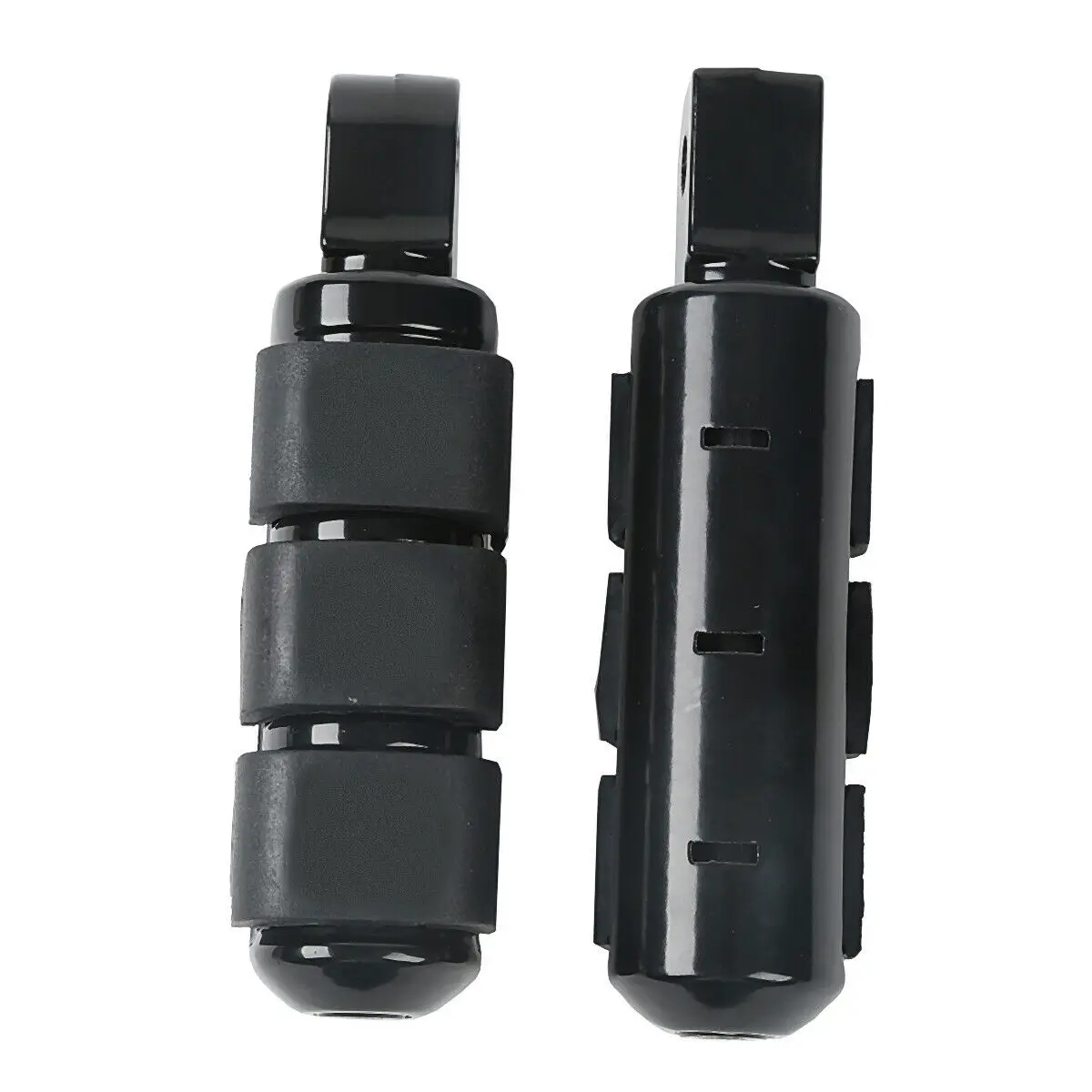 

Motorcycle New Black Chrome Aluminum Front Footrest Footpegs For Yamaha ROAD STAR WARRIOR 1999-2006 2000