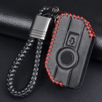 leather key cover shell fob case skin holder for bmw motorcycle f750gs f850gs k1600gt r1200gs lc adv r1250gs adv