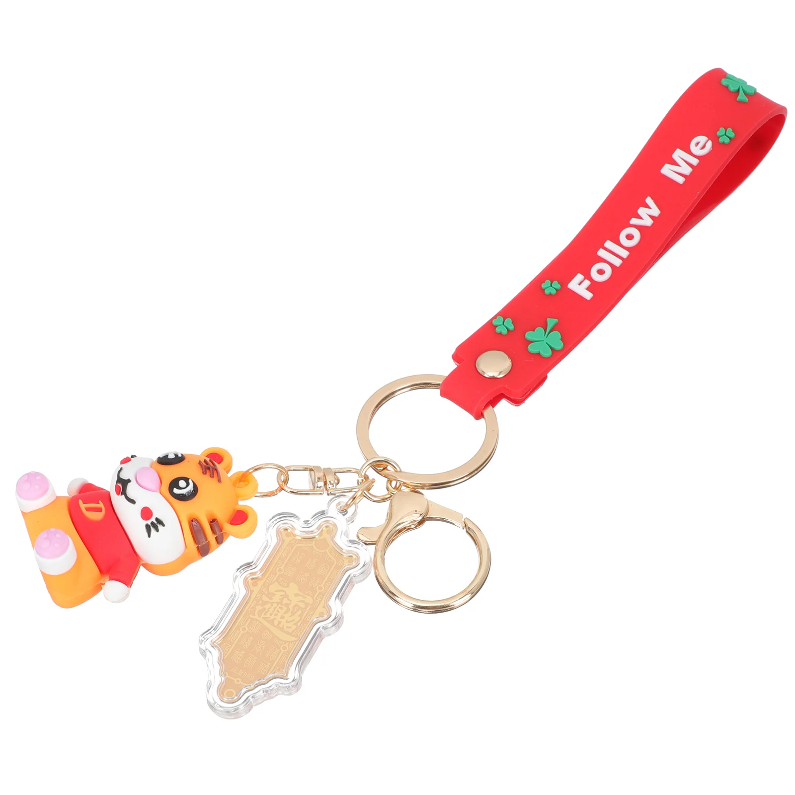 

1 шт. мультяшный брелок с тигром Q-version, подвеска в виде тигра, фотосумка