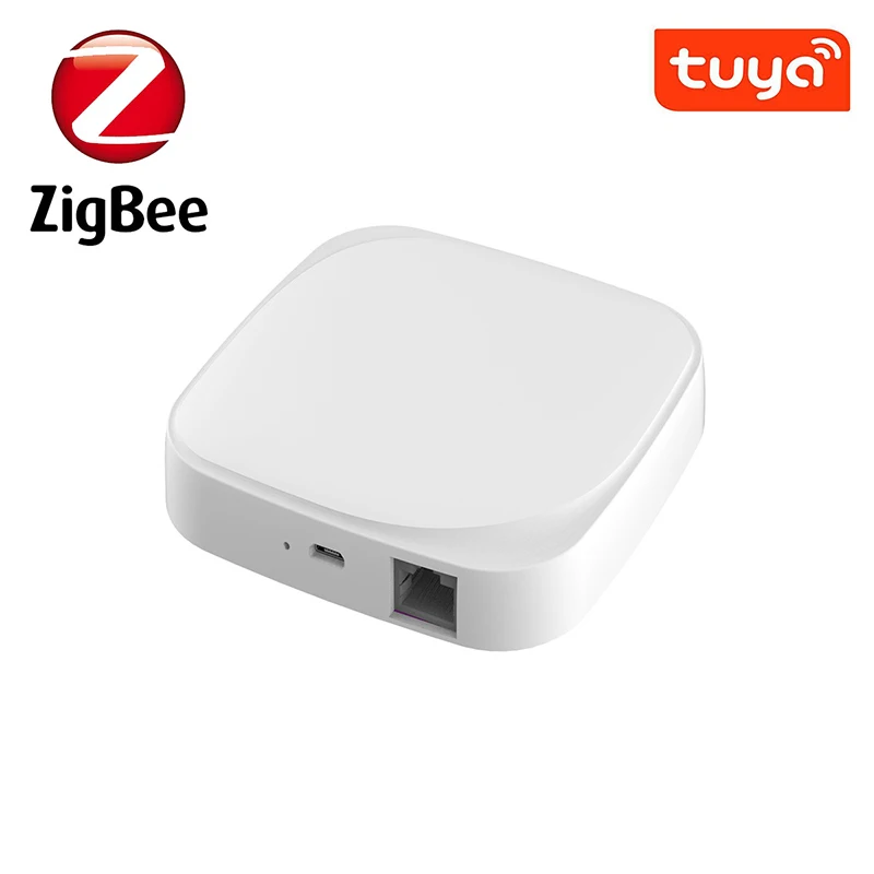 

Tuya Zigbee Smart Home Gateway Hub/PIR/Door&Window/T&H Sensors ZigBee3.0 Compatible With Amazon Alexa / Google Assistant 2021