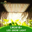 Бесшумный растут светильник Quantum доска LM281B чип парника выращивания лампа на гвозде, IR Гидропоника Phytolamp для комнатное растение цветок рассада
