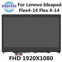 14 inch for lenovo ideapad flex4 14 flex 4 14 flex 4 14 with frame lcd displaytouch assembly replacement