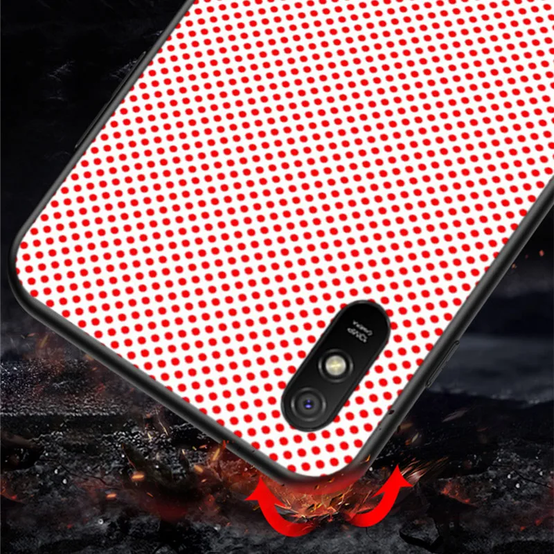 Силиконовый чехол в горошек для Xiaomi Redmi 9T 9 9C 9A 9AT 9i 8 8A 7 6 Pro 7A 6A 5 5A 4X Plus телефона |
