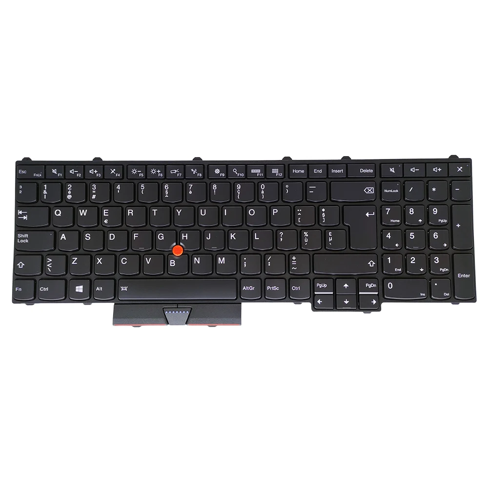 

laptop BE replacement keyboard for lenovo Thinkpad P50 P70 notebook Belgium black keyboards backlight SN20K85120 00PA294