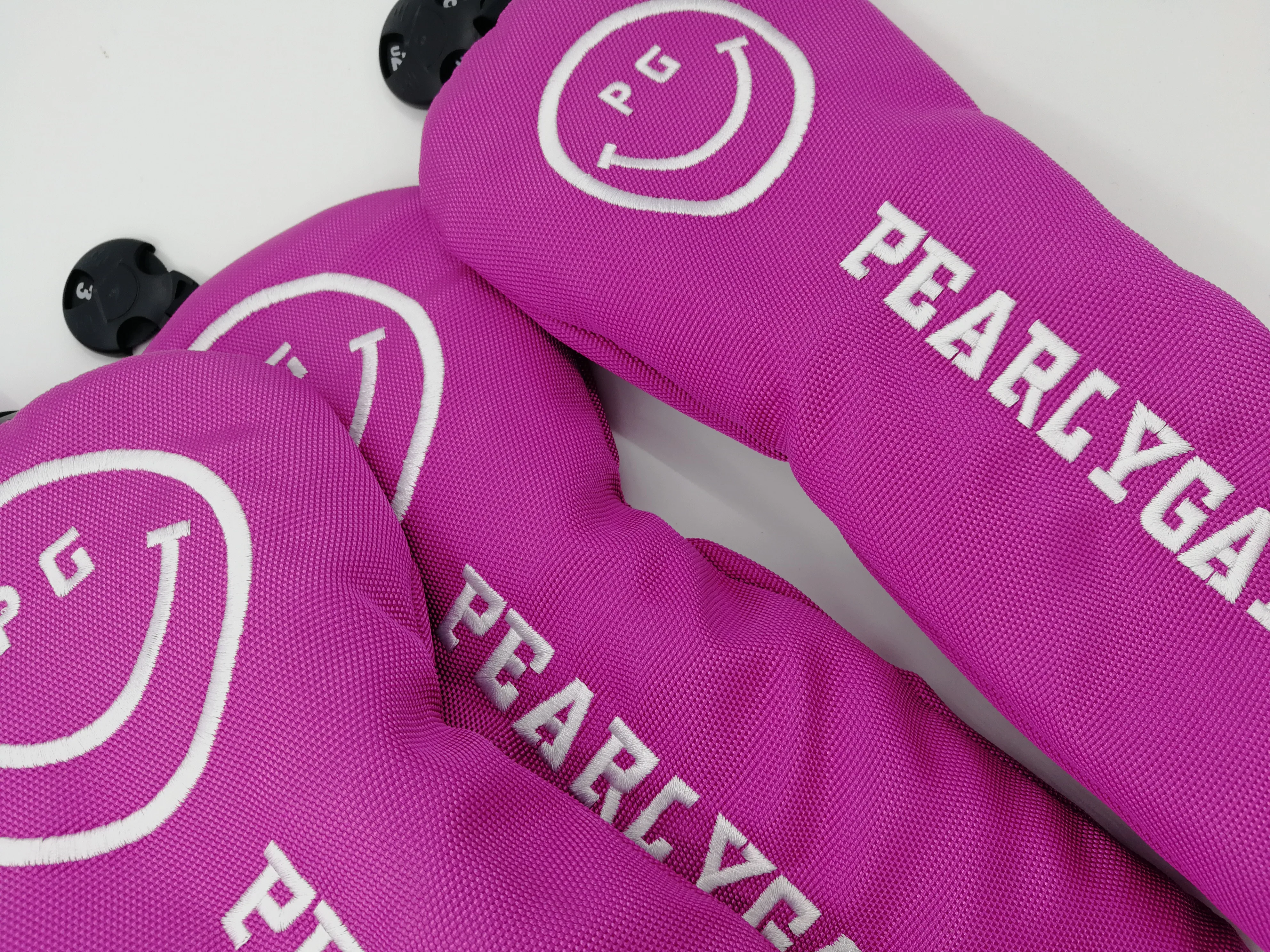 Smiley Golf Woods чехлы на голову для водителя Fairway железные деревянные покрытия