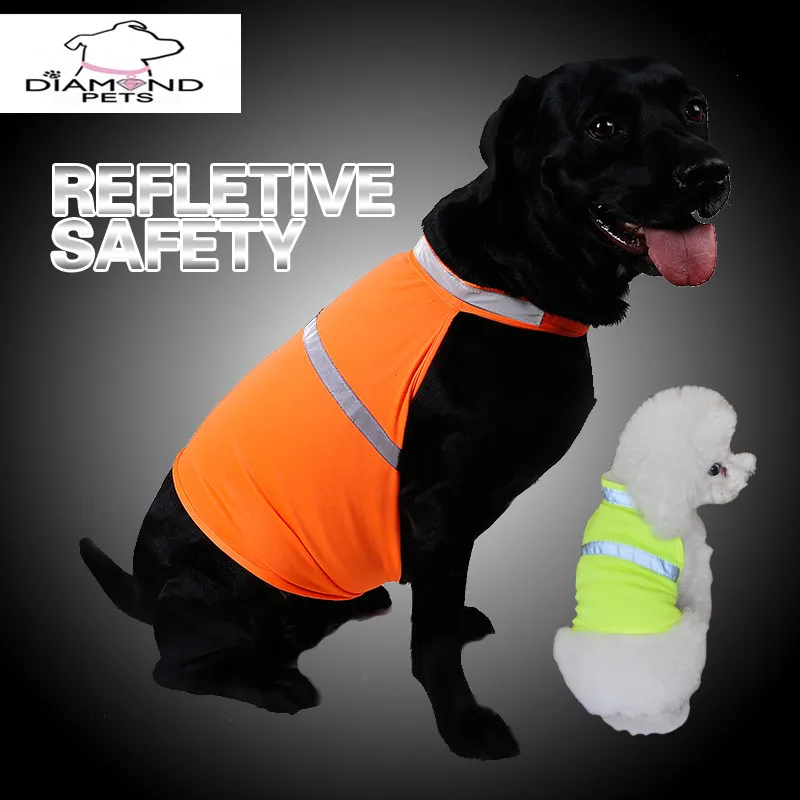 Светоотражающий жилет для домашних животных маленький и средний