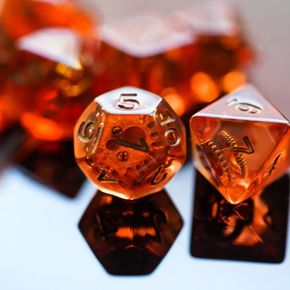 7 шт./компл. шестерни игральные кости DND D &amp Dice D4 D6 D8 D10 % D12 D20 многогранные игровые