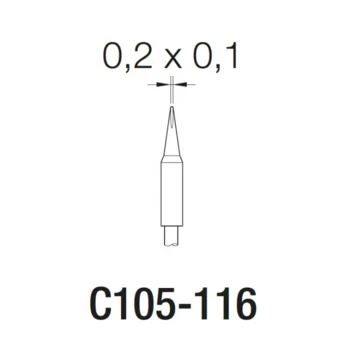 

Оригинальный JBC C105-116 паяльник советы для Nano сварочная станция